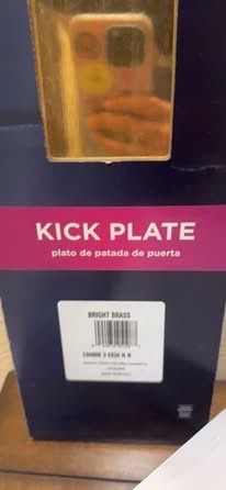 Schlage Brass Kick Plate