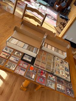 Thousands of Football Cards