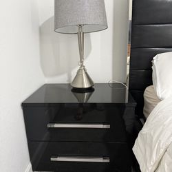 4 piece Black Drawer set