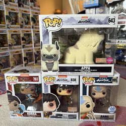 Avatar The Last Airbender Funko Pops