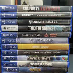Playstation Controller & Games   PS4  PS5