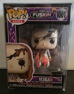 Funko Pop! Games M3GAN #1001 Signed by Jenna Davis with COA