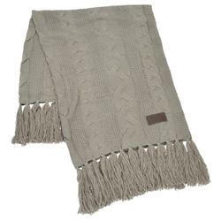Chunky Knit Throw Blanket
