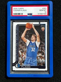 2025 Topps Cooper Flagg RC #201 PSA 10