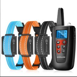 BOOSTALLION 3-Dog Training Shock Collar Set
