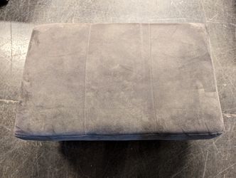 Compact Square Upholstered Ottoman Footrest