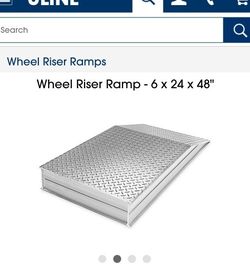 Uline riser ramps.  Set of 2
