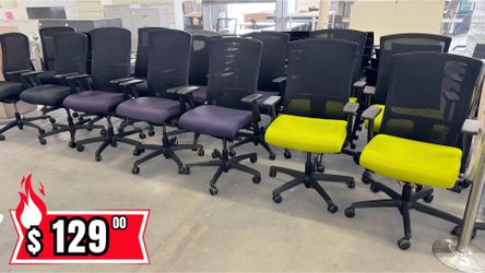 HON Mesh Task Chair Purple/Lime