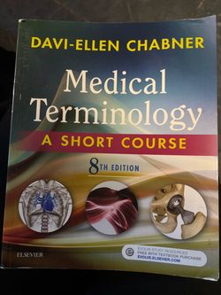 Medical terminology book