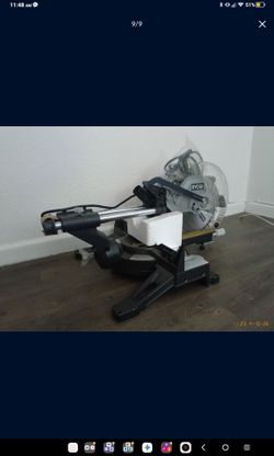 Ryobi Sliding Compound Miter Saw, brand new in packaging