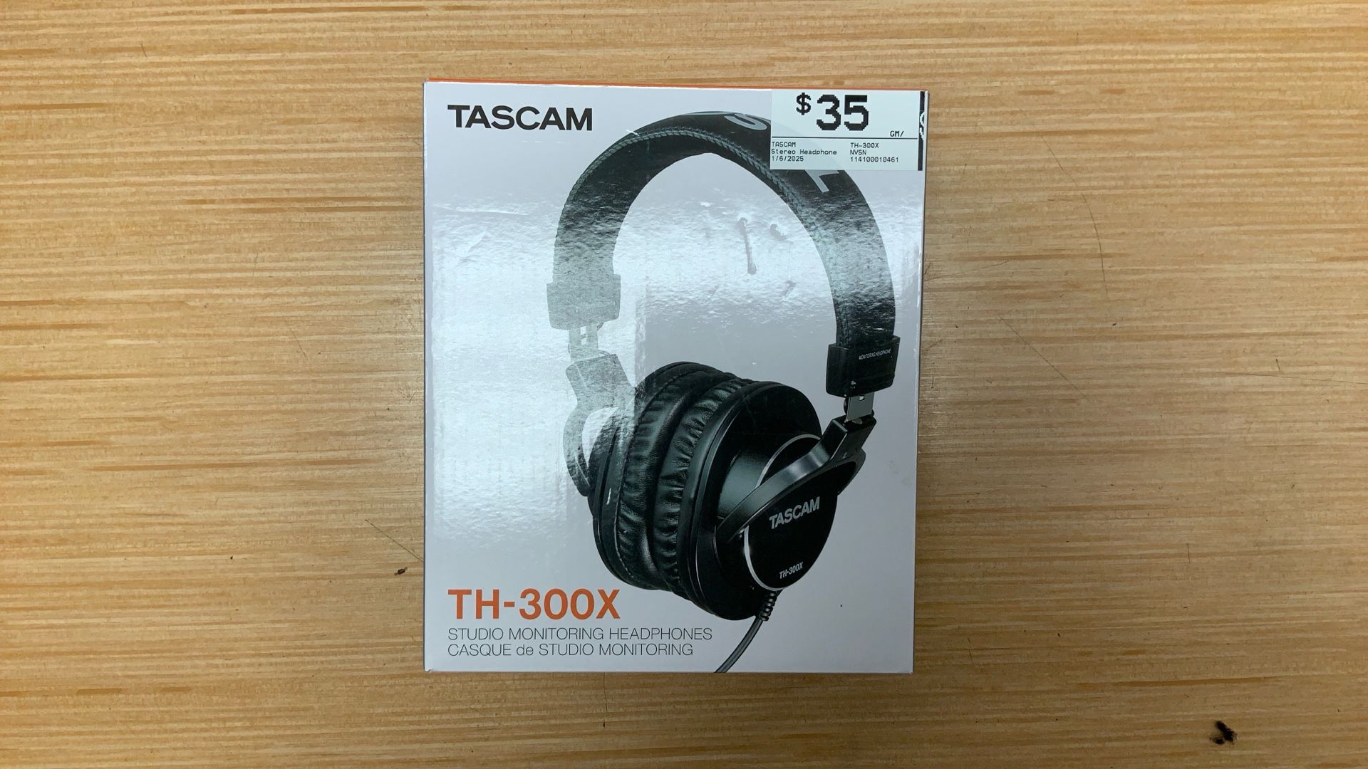 TASCAM TH-300X Headphones BRAND NEW
