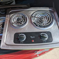Whirlpool  Electric  Cooktop. 