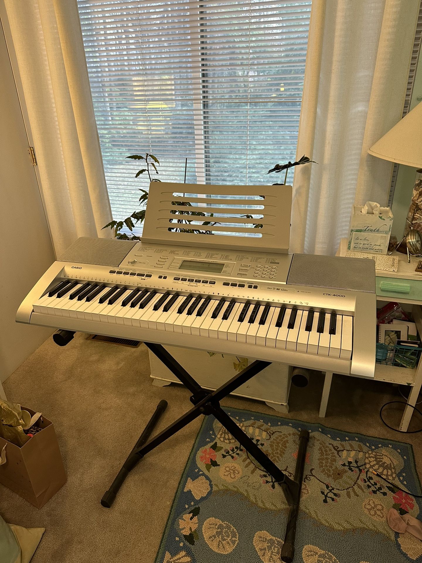 CTK-4000 Casio Electric Keyboard Pickup Between 10/11/24- 10/14/24