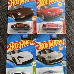 Hot Wheels Porsche Bundle – Brand New | 4 Cars