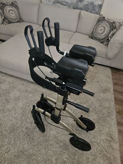 Elenker all-terrain upright walker stand up rolling walker like New