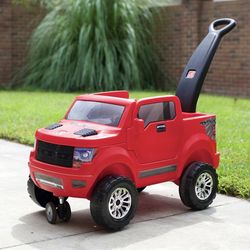 Kids Push Truck
