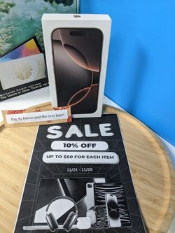 🚀 Unlocked  iPhone 16 Pro– Only $5 DOWN, Finance Your Upgrade Today! 💥