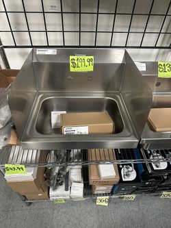 BRAND NEW COMMERCIAL HAND SINKS