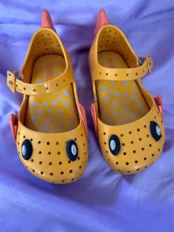 Mini Melissa fish shoes size 7
