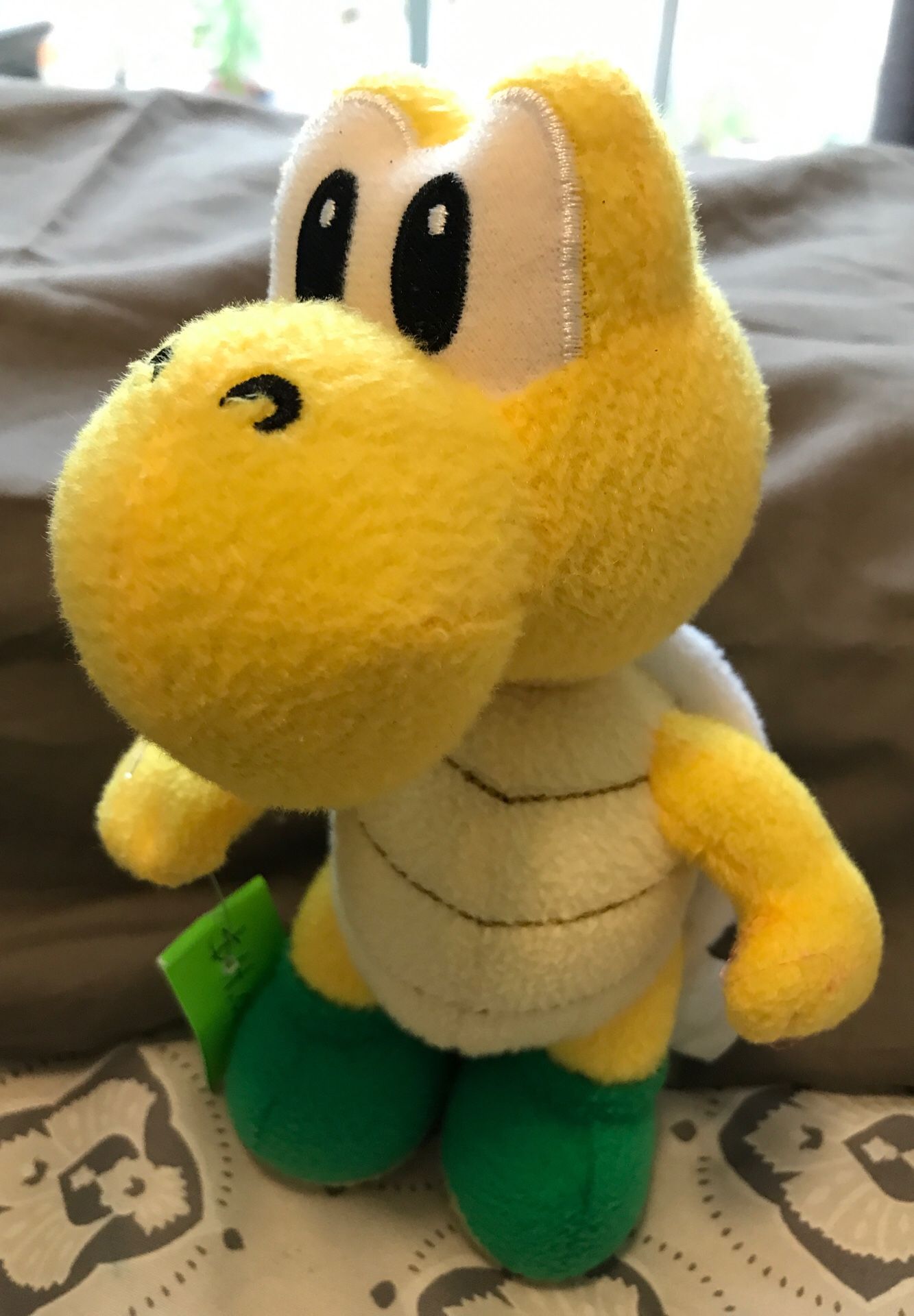 8” Green Koopa stuffed animal