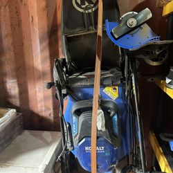 Kobalt 40amp 21” Battery Powered Lawnmower 