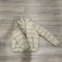 Cream Puffer Jacket