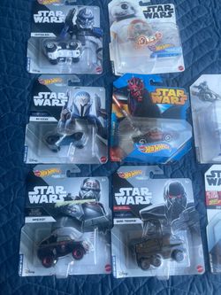 Star Wars  die cast cars