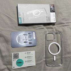 NEW Clear ESR Phone Case For Apple IPhone 15 With Magsafe Magnet Protection