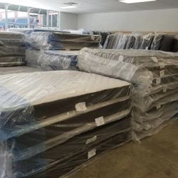 Mattress Warehouse Clearance-Brand New- Queen Size $100