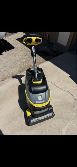 Karcher walk behind compact floor scrubber