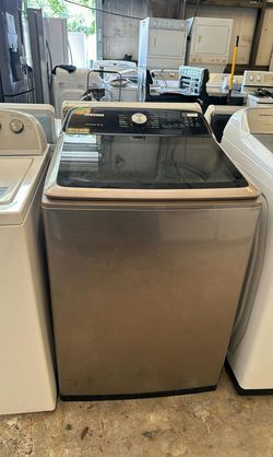 Samsung Top Load Washer Stainless Steel - Large Capacity, Easy Controls