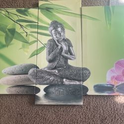 Large Buddha Canvas