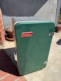 Coleman vintage aluminum cooler