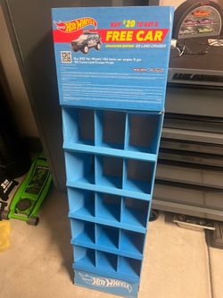 Hotwheels display