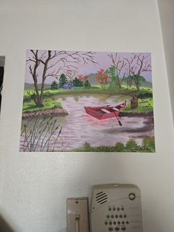 Acrylic painting