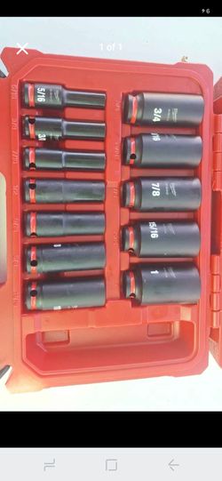 Milwaukee Deep Impact Socket Set