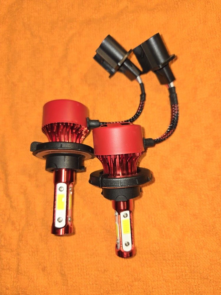 2 Led Headlight Bulbs