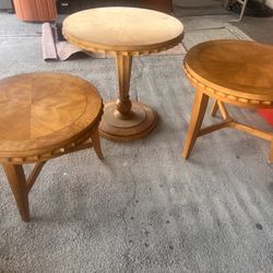 wood side tables