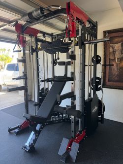 PREORDER ONLY! Smith Machine , Squat Rack , Leg Press , Leg Curl Add Weight Bench Adjustable Bench Olympic Barbell For Your Weights