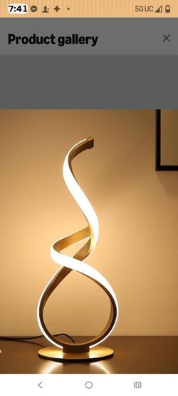 LED touch table lamp