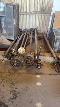 Used trailer axles