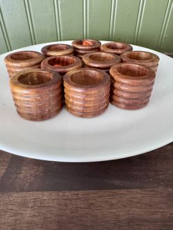 Wooden Napkin Rings