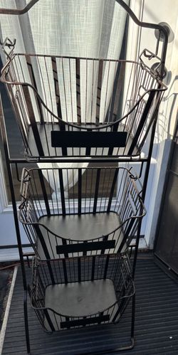 Metal 3 Tier Basket