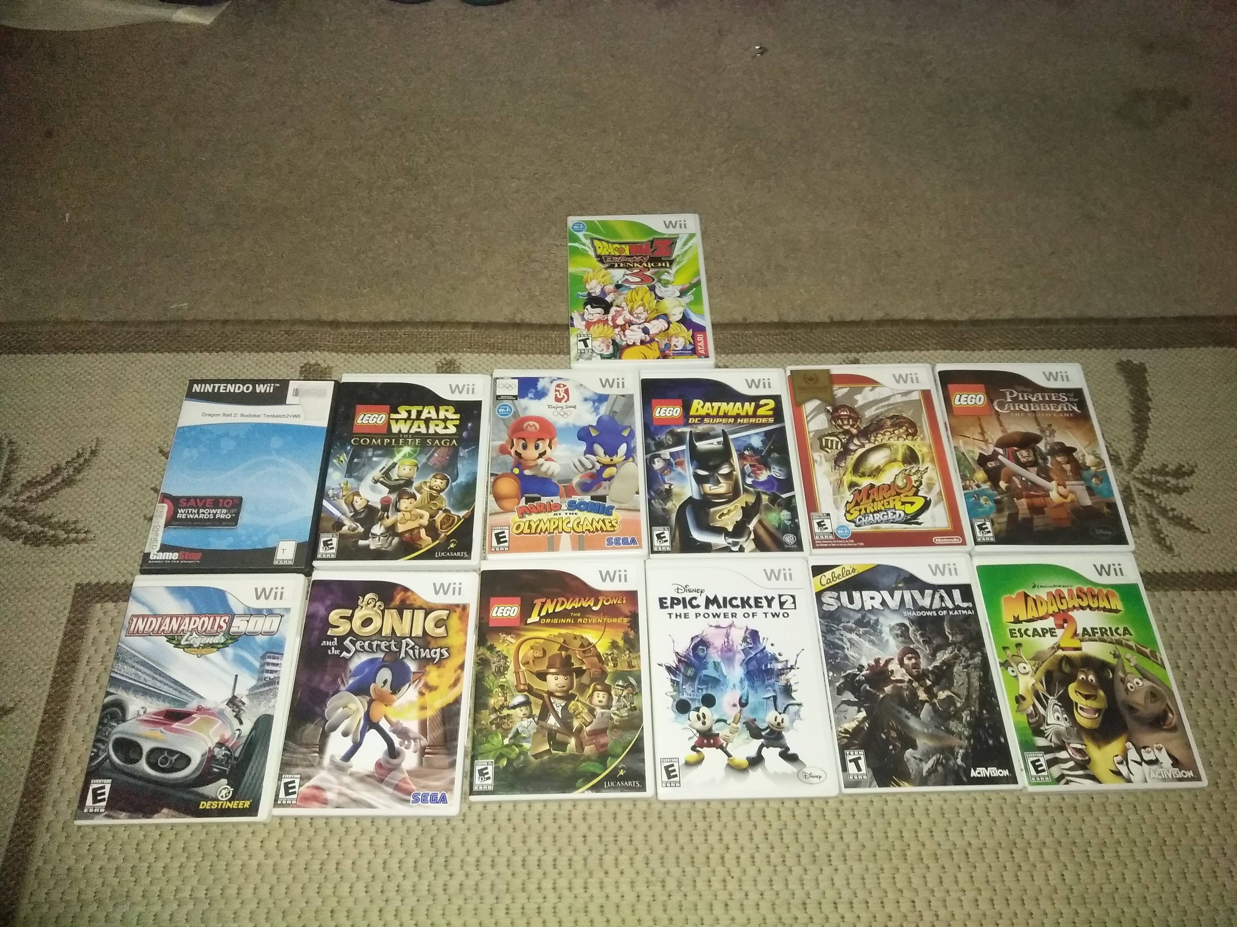 Nintendo wii games