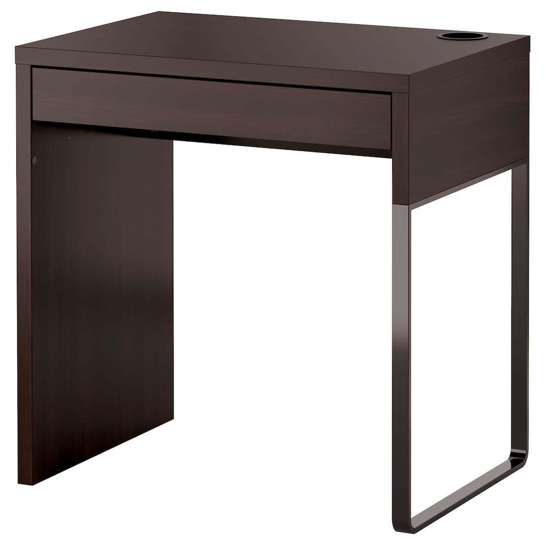 Small black-brown desk