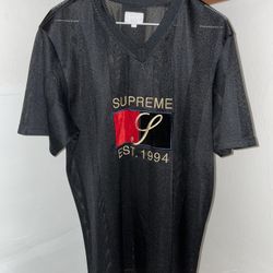 Supreme Velvet Logo Jersey