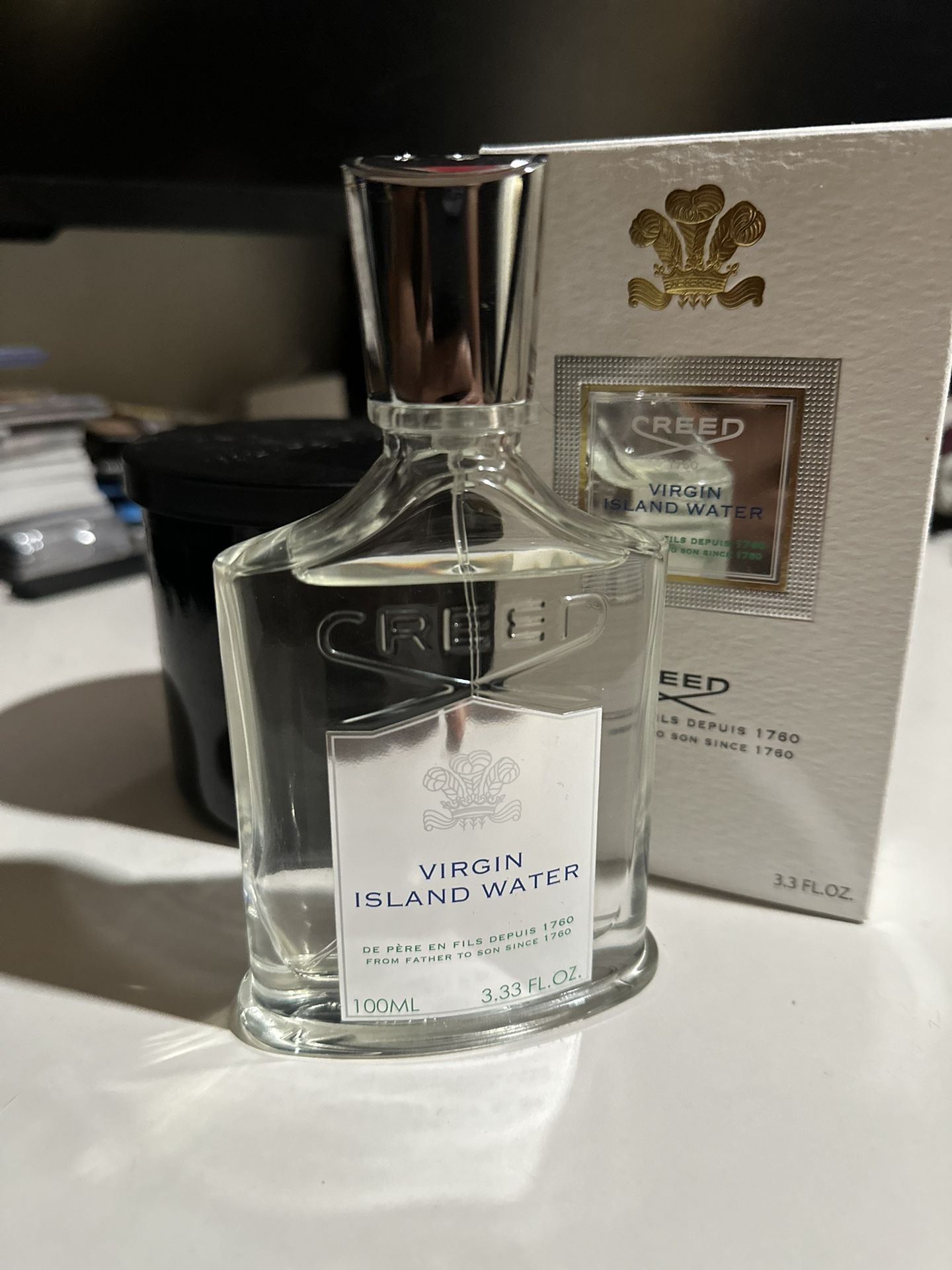 Creed Virgin Island Water