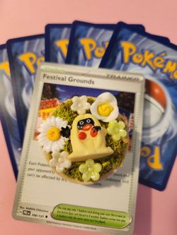 Pokemon handmade backpack pin