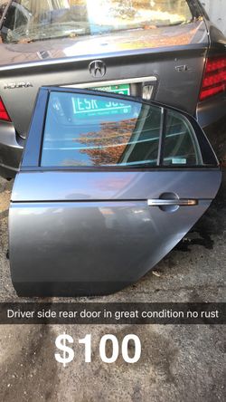 2006 Acura TL driver rear door left