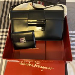 Salvatore Ferragamo purse and wallet